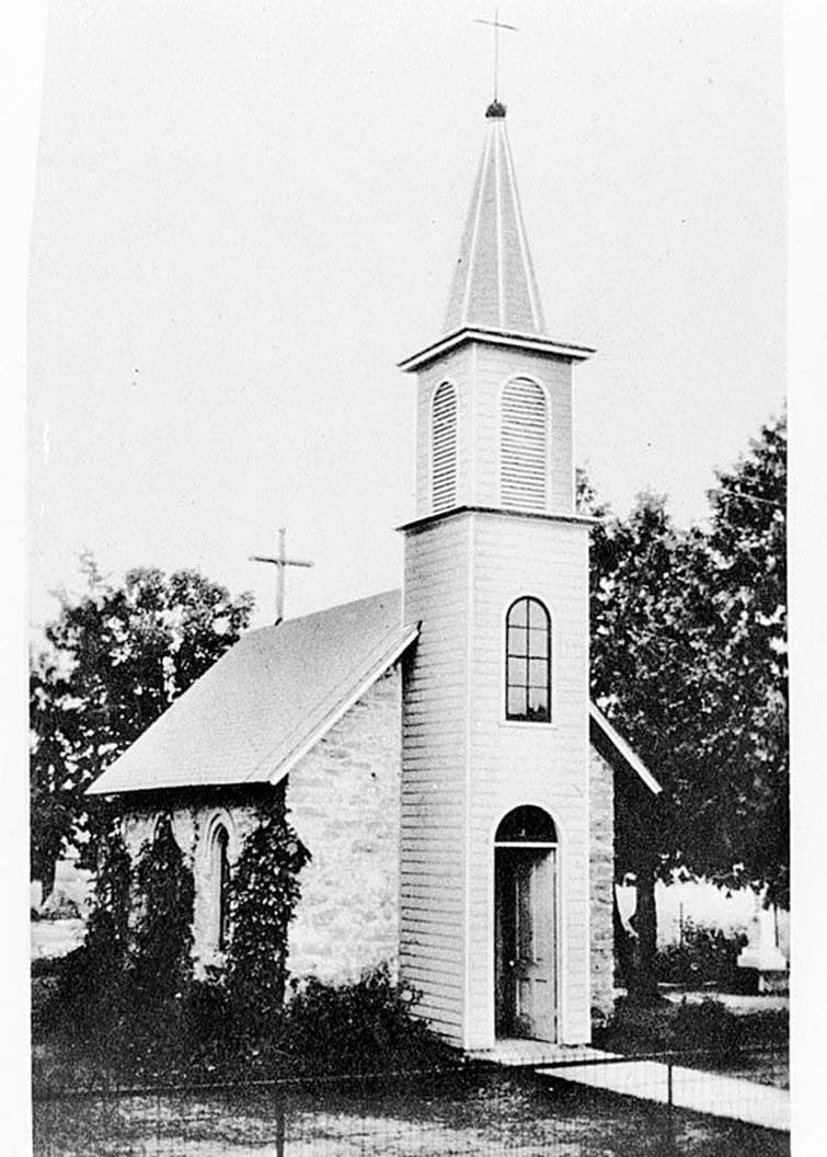 Historic Photo : St. Anthony's Chapel, Old Mission Vicinity, Festina, Winneshiek County, IA 1 Photograph