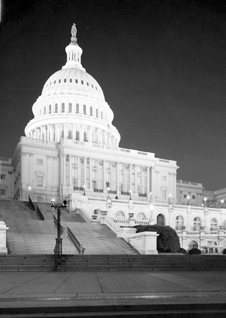 Historic Photo : U.S. Capitol, Intersection of North, South, & East Capitol Streets & Capitol Mall, Washington, District of Columbia, DC 9 Photograph