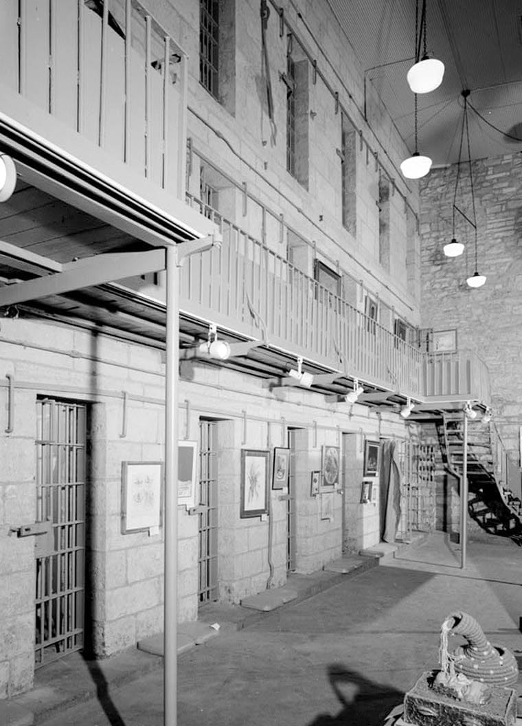 Historic Photo : Dubuque County Jail, 36 East Eighth Street, Dubuque, Dubuque County, IA 10 Photograph