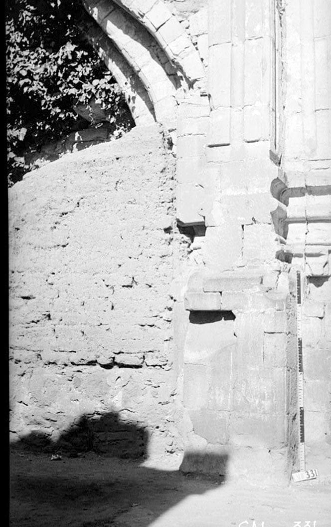 Historic Photo : Mission San Juan Capistrano, Stone Church, Olive Street, between U.S. Highway 101 & Main Street, San Juan Capistrano, Orange County, CA 9 Photograph