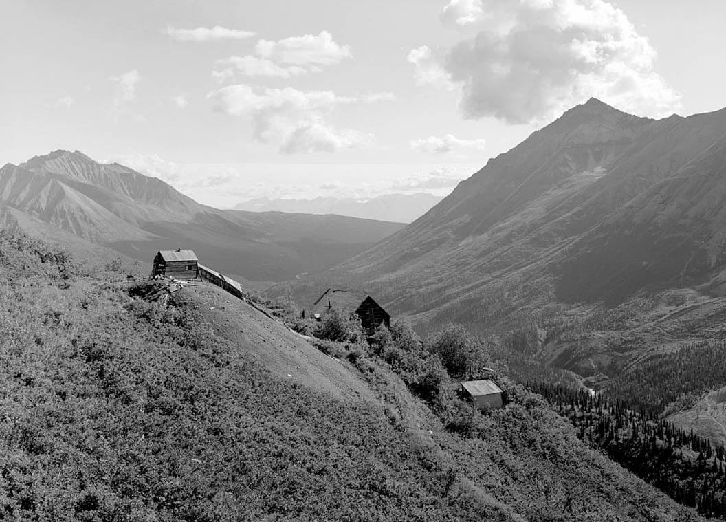 Historic Photo : Green Butte Copper Company, McCarthy Creek 12 miles Northeast of McCarthy, McCarthy, Valdez-Cordova Census Area, AK 3 Photograph