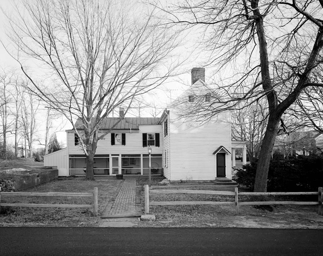 Historic Photo : Odessa Historic District, Main Street (Houses), Appoquinimink Creek, High, Main & Fourth Streets, Odessa, New Castle County, DE 1 Photograph