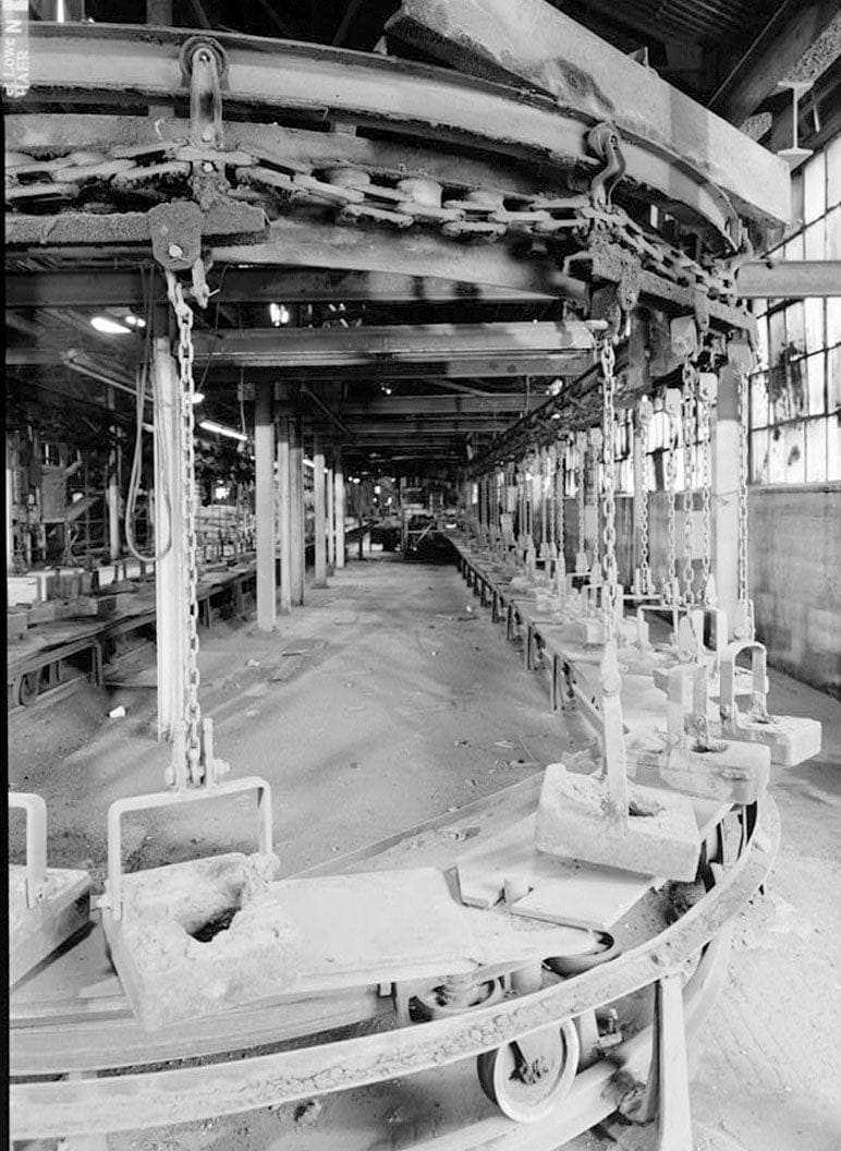 Historic Photo : Stockham Pipe & Fittings Company, Malleable Foundry, 4000 Tenth Avenue North, Birmingham, Jefferson County, AL 4 Photograph