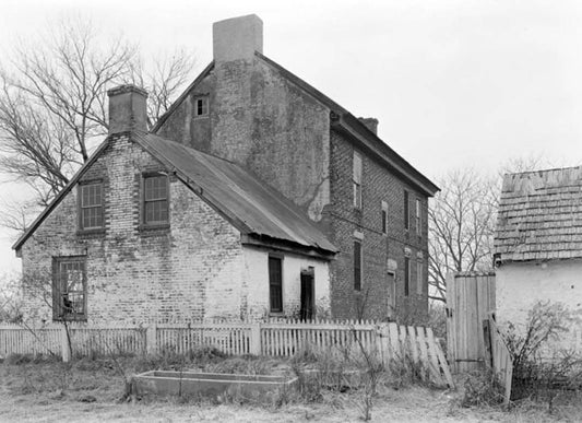 Historic Photo : Allee House, Adjoining Bombay Hook Wildlife Refuge, Smyrna, Kent County, DE 5 Photograph