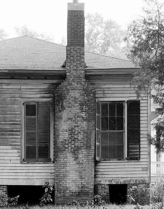 Historic Photo : Young-Nall House, County Highway 40 at Lake Berry Road, Burkville, Lowndes County, AL 7 Photograph