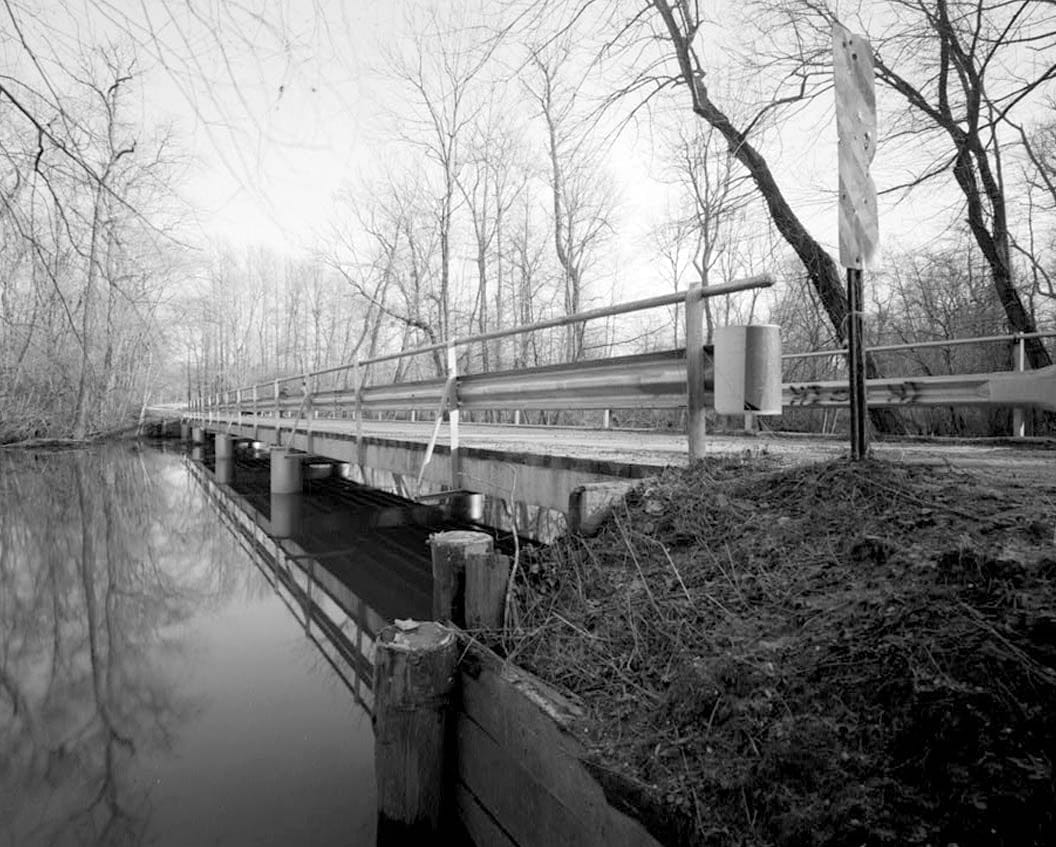 Historic Photo : Carter's Bridge, Still Road (Road 211), spanning Choptank River, Sandtown, Kent County, DE 7 Photograph