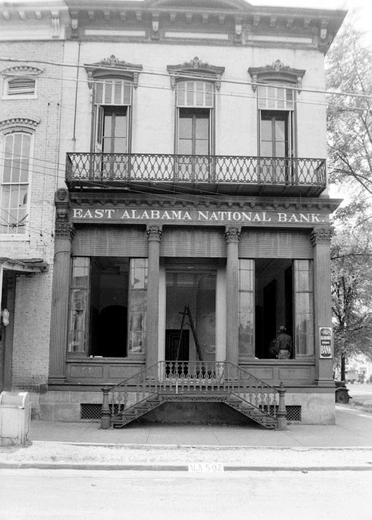 Historic Photo : Eastern Bank of Alabama, 201 Broad Street, Eufaula, Barbour County, AL 12 Photograph