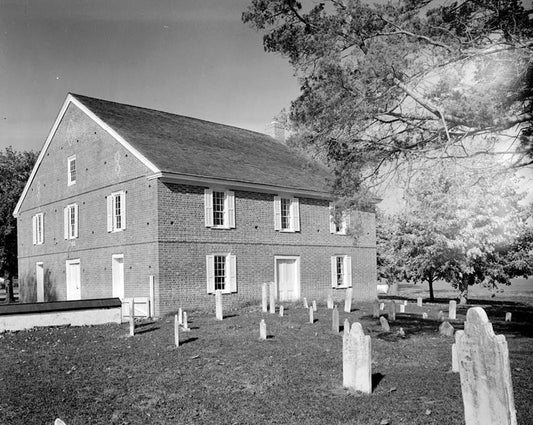 Historic Photo : Old Barratt's Chapel (Methodist), Route 113, Frederica, Kent County, DE 2 Photograph