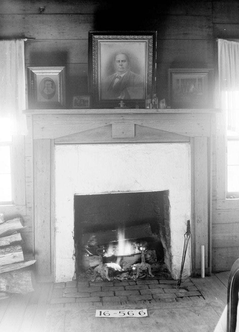 Historic Photo : Colonel Baldwin M. Fluker House, Abbie Ridge Road, Shorterville, Henry County, AL 1 Photograph