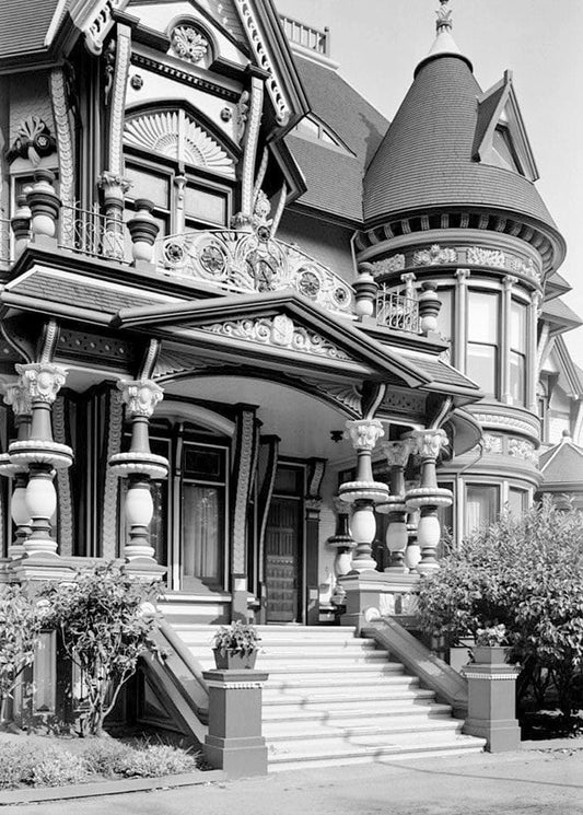 Historic Photo : Carson House, Eureka, Humboldt County, CA 18 Photograph