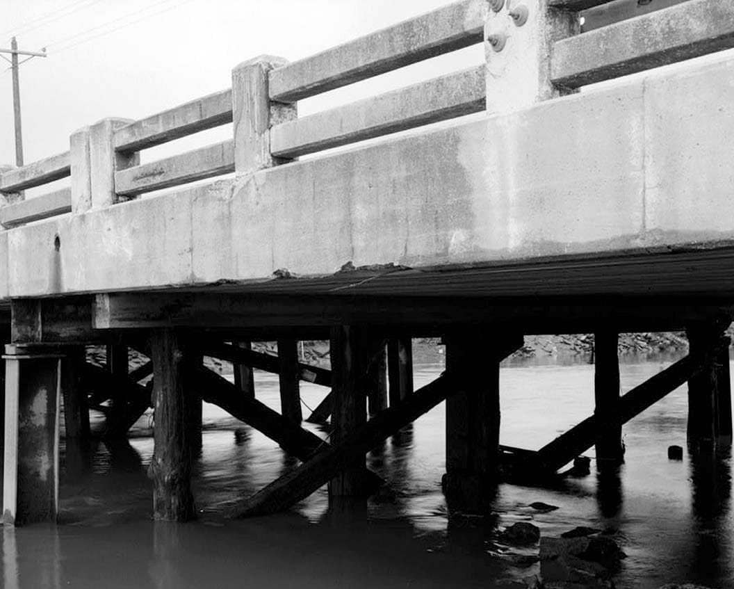 Historic Photo : Mill Creek Bridge, Spanning Mill Creek at State Route No. 6, Smyrna, Kent County, DE 7 Photograph