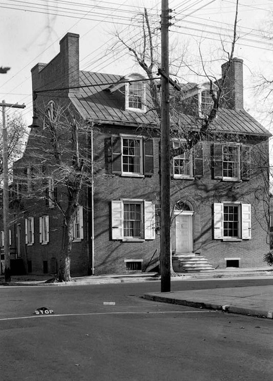 Historic Photo : Kensey Johns Jr. House, Delaware & Fourth Streets, New Castle, New Castle County, DE 3 Photograph