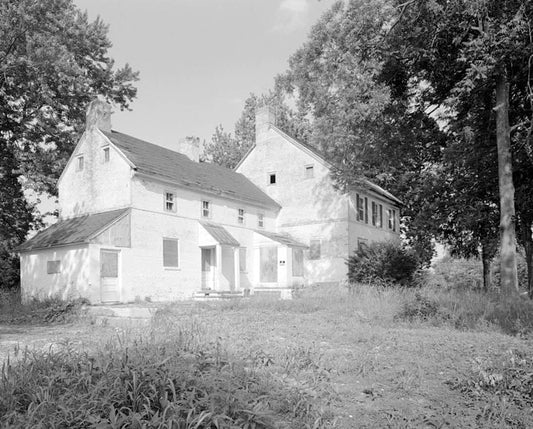 Historic Photo : Peter Williams House, Pencader Hundred, southwest corner of intersection of Route 72 & Route 71, near Wrangle Hill, Kirkwood, New Castle County, DE 2 Photograph