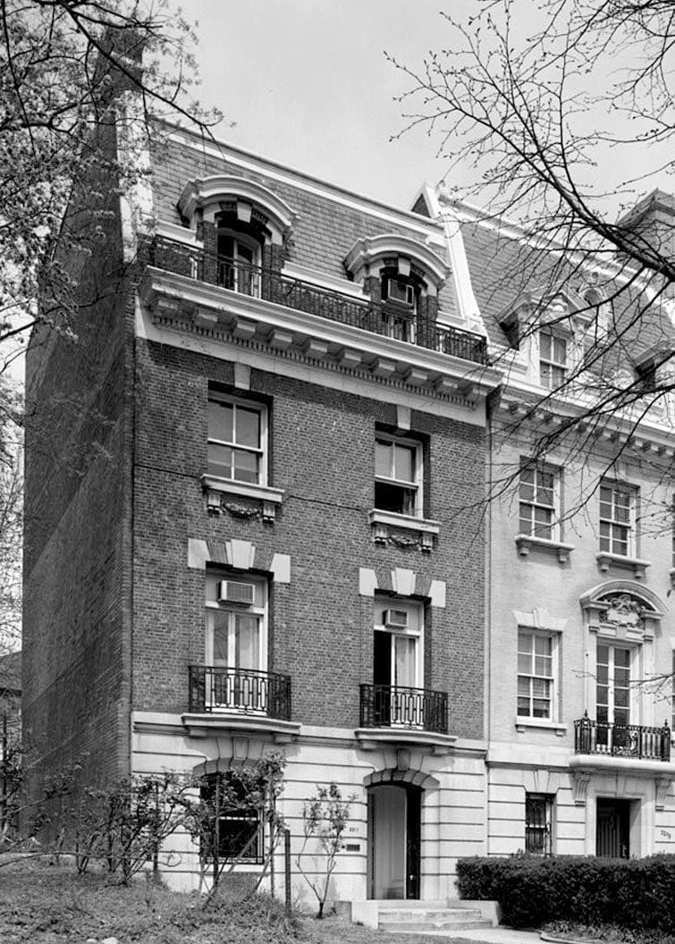 Historic Photo : Irene Sheridan House, 2211 Massachusetts Avenue Northwest, Washington, District of Columbia, DC 1 Photograph