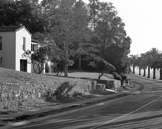 Historic Photo : Hamilton Field, Rock Retaining Walls, Various locations in housing & hospital areas, Novato, Marin County, CA 1 Photograph