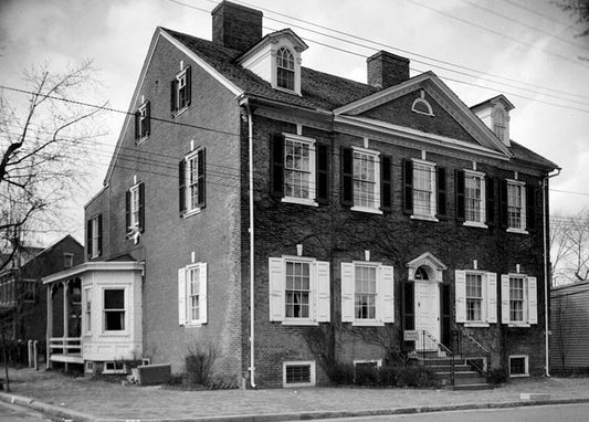 Historic Photo : Nicholas Van Dyke Jr. House, 400 Delaware Street, New Castle, New Castle County, DE 1 Photograph