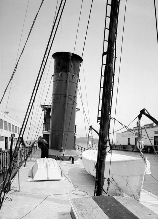 Historic Photo : Steam Tug HERCULES, Hyde Street Pier, San Francisco, San Francisco County, CA 22 Photograph