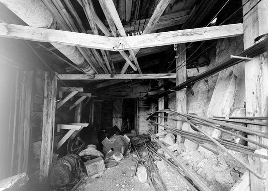Historic Photo : Green Butte Copper Company, Portal Shed, McCarthy Creek 12 miles Northeast of McCarthy, McCarthy, Valdez-Cordova Census Area, AK 2 Photograph