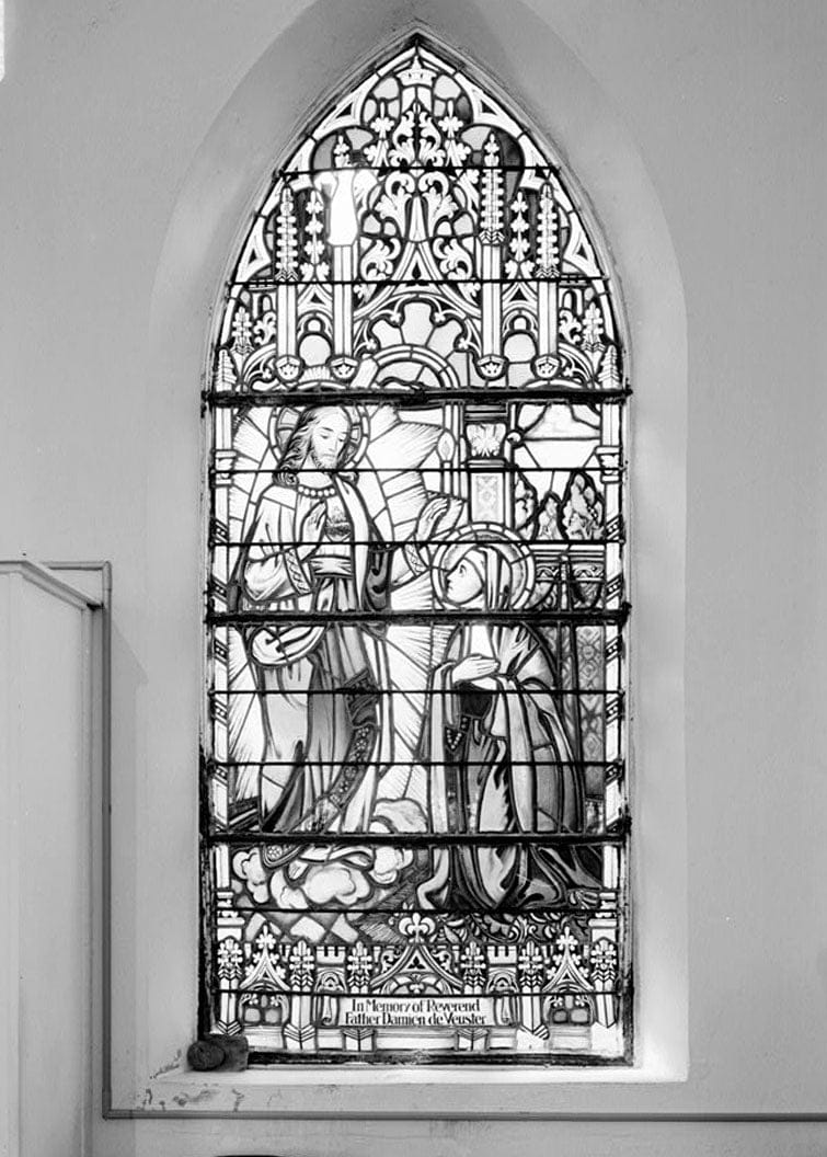 Historic Photo : St. Francis Catholic Church, Moloka'i Island, Kalaupapa, Kalawao County, HI 14 Photograph