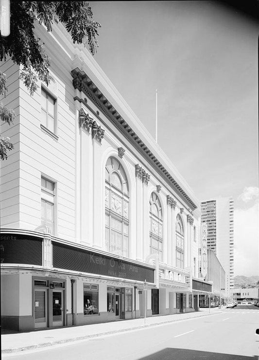 Historic Photo : Hawaii Theatre, 1130 Bethel Street, Honolulu, Honolulu County, HI 1 Photograph