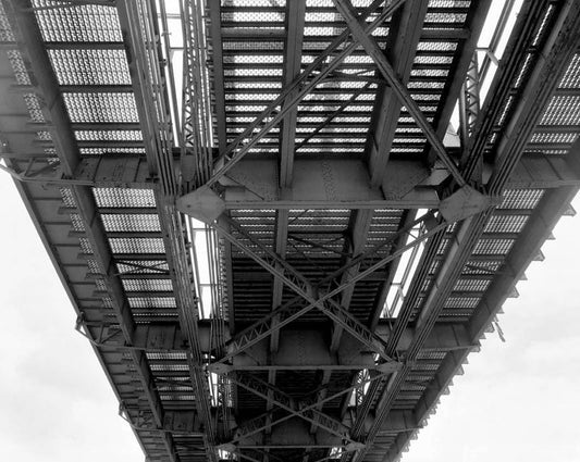 Historic Photo : Pacific Shortline Bridge, U.S. Route 20,spanning Missouri River, Sioux City, Woodbury County, IA 50 Photograph