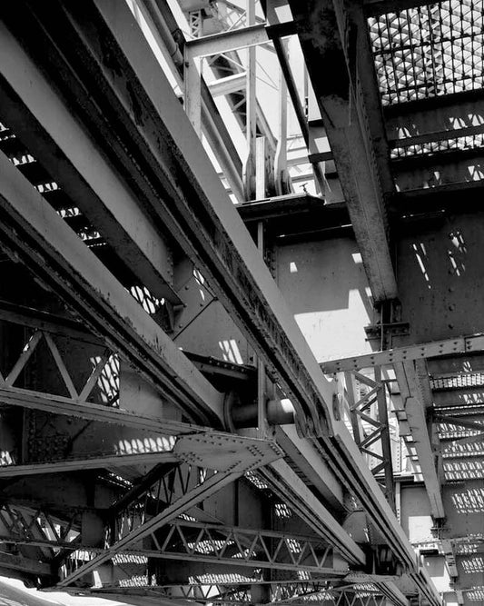 Historic Photo : Pacific Shortline Bridge, U.S. Route 20,spanning Missouri River, Sioux City, Woodbury County, IA 92 Photograph