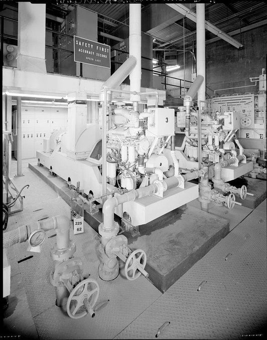 Historic Photo : March Air Force Base, Strategic Air Command, Utility Building, 5220 Riverside Drive, Moreno Valley, Riverside County, CA 8 Photograph