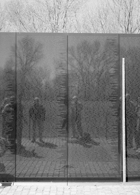 Historic Photo : Vietnam Veterans Memorial, West Potomac Park, Washington, District of Columbia, DC 71 Photograph