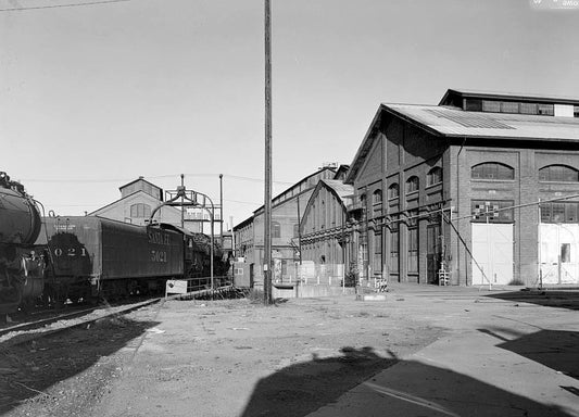 Historic Photo : Southern Pacific, Sacramento Shops, 111 I Street, Sacramento, Sacramento County, CA 3 Photograph
