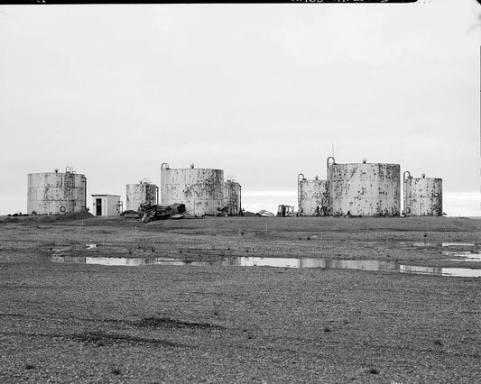 Historic Photo : POW-3 Distant Early Warning Line Station, Bullen Point, Prudhoe Bay, North Slope Borough, AK 26 Photograph