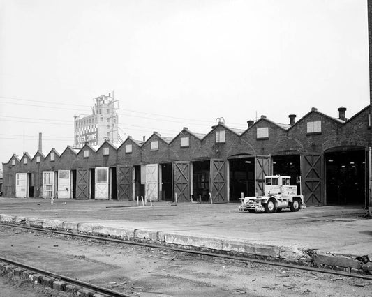 Historic Photo : Pennsylvania Railroad Improvements, Repair Shop, Vandever & Bowers Streets, Wilmington, New Castle County, DE 15 Photograph