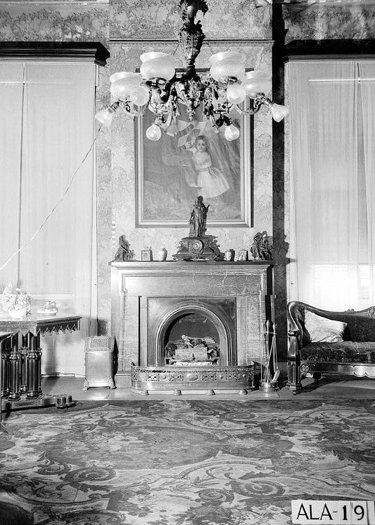 Historic Photo : Waring House, 351 Government Street, Mobile, Mobile County, AL 6 Photograph