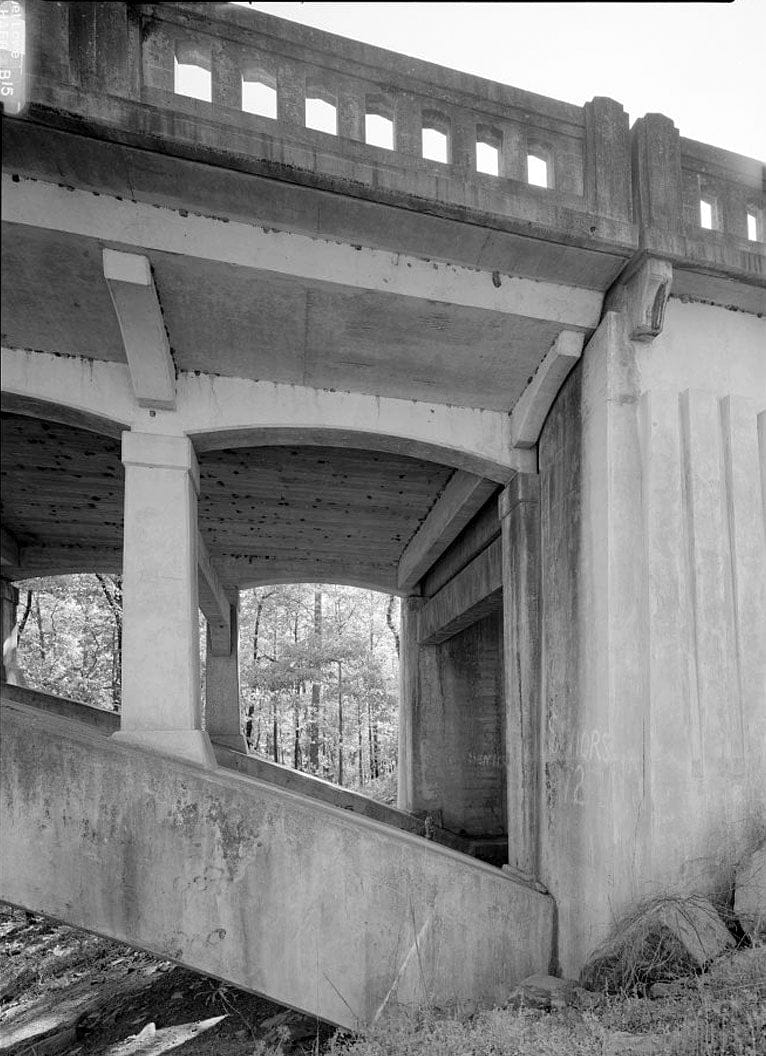 Historic Photo : Fourche Lafave Bridge, Spanning Fourche Lafave River at State Highway 7, Nimrod, Perry County, AR 7 Photograph