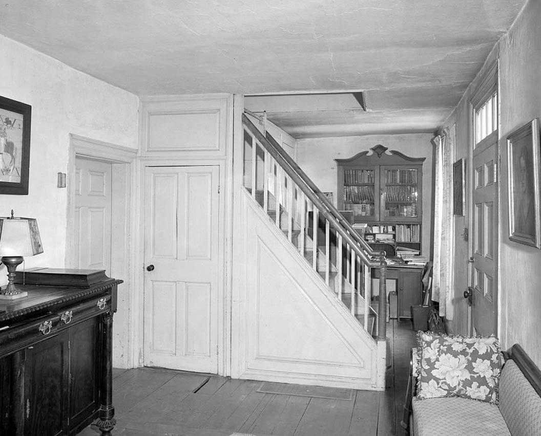 Historic Photo : Stanton-Tatnall-Byrnes House, 201 Old Mill Lane, Stanton, New Castle County, DE 5 Photograph