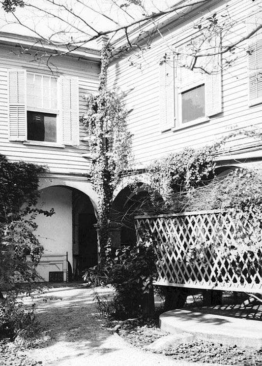 Historic Photo : Old Spanish Treasury, 143 Saint George & Treasury Streets, Saint Augustine, St. Johns County, FL 3 Photograph