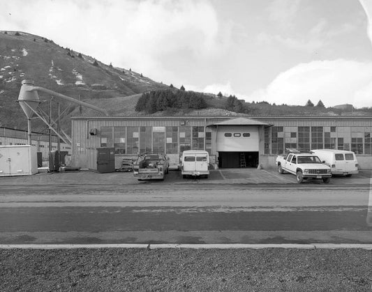 Historic Photo : Kodiak Naval Operating Base, Wood & Machine Shop, U.S. Coast Guard Station, Kodiak, Kodiak Island Borough, AK 1 Photograph