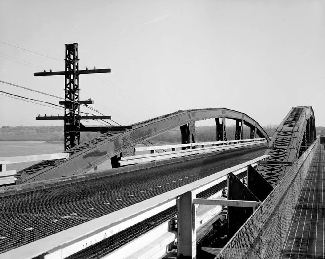 Historic Photo : Keokuk & Hamilton Bridge, Spanning Mississippi River, Keokuk, Lee County, IA 26 Photograph