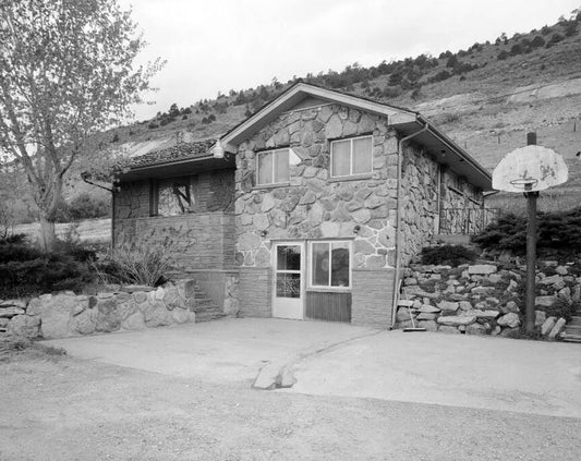 Historic Photo : Rooney Ranch, Eileen Rooney House, Rooney Road & West Alamdea Parkway, Morrison, Jefferson County, CO 1 Photograph