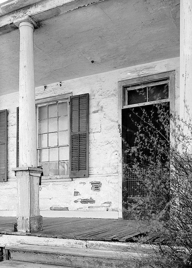Historic Photo : Larrouil-Arresijac House, 252 South Claiborne Street, Mobile, Mobile County, AL 1 Photograph