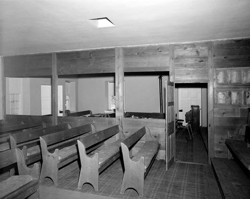 Historic Photo : Mill Creek Friends Meetinghouse, Landenburg-Wilmington Road, Corner Ketch, New Castle County, DE 2 Photograph