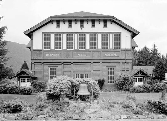 Historic Photo : Sheldon Jackson College, Richard H. Allen Memorial Hall, Lincoln Street, Sitka, Sitka Borough, AK 8 Photograph