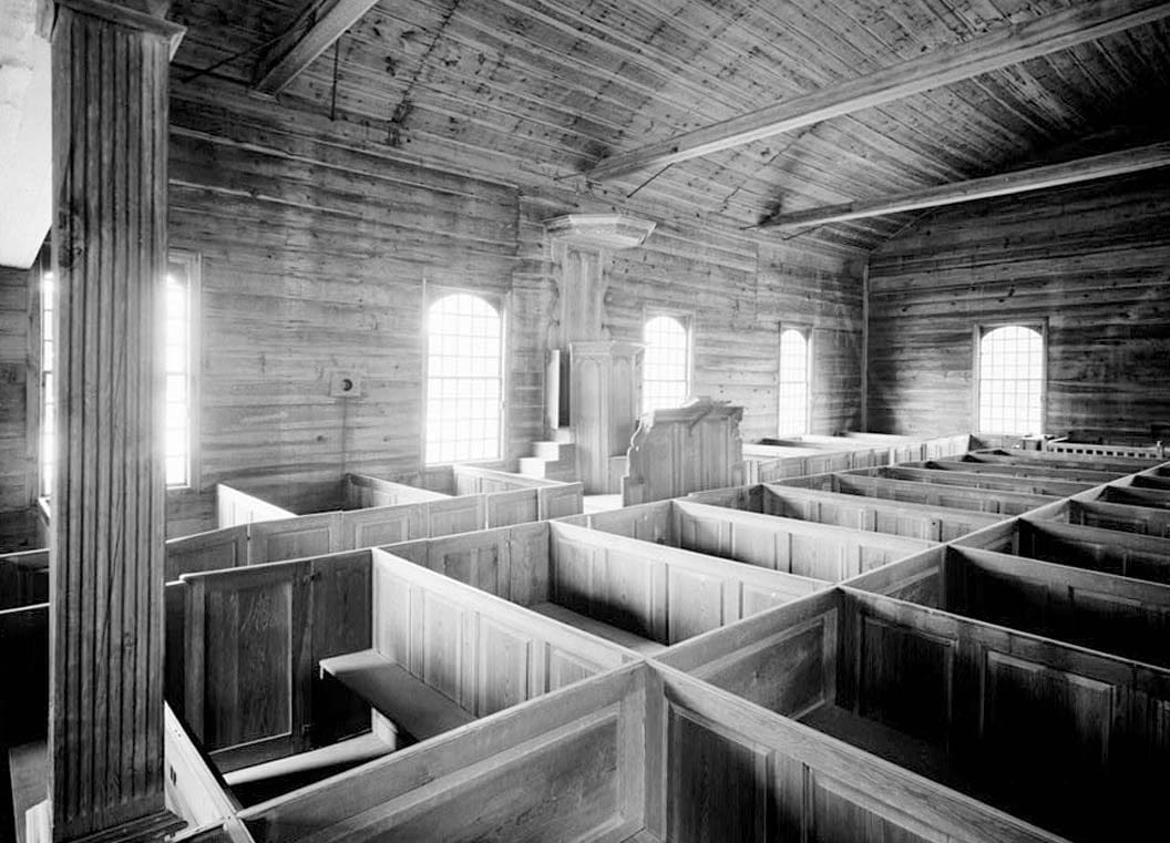 Historic Photo : Old Christ Church, State Roads 465 & 465-A, Laurel, Sussex County, DE 3 Photograph