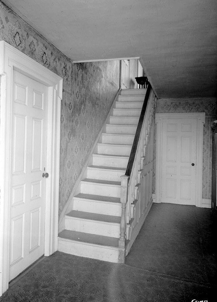 Historic Photo : Captain Asa Deming House, Rocky Hill (moved to MA, Wellesley), Rocky Hill, Hartford County, CT 2 Photograph
