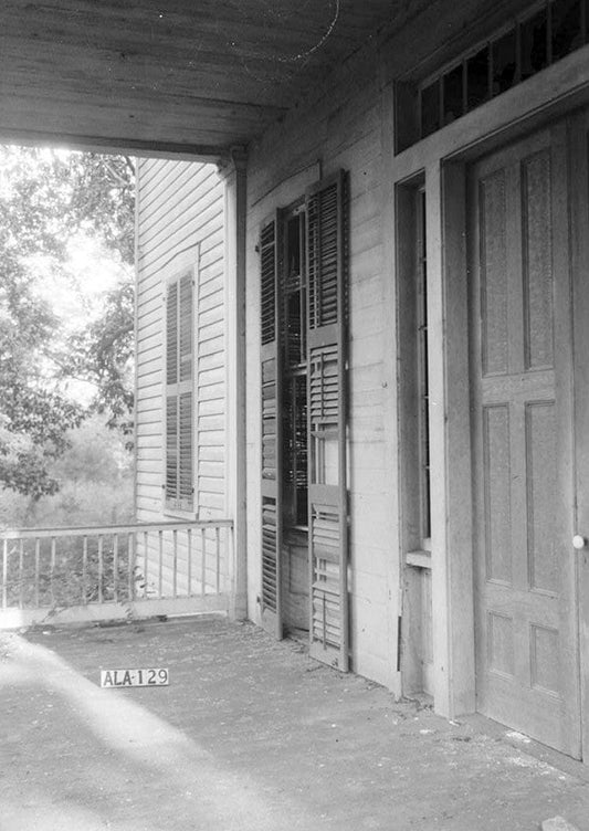 Historic Photo : Burford House, County Road 33 vicinity, Camden, Wilcox County, AL 11 Photograph
