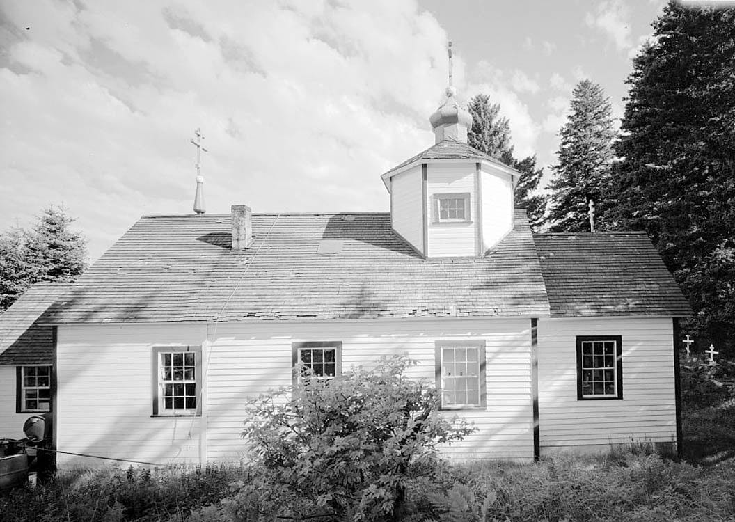 Historic Photo : Nativity of Our Lord Russian Orthodox Church, Spruce Island, Ouzinkie, Kodiak Island Borough, AK 7 Photograph