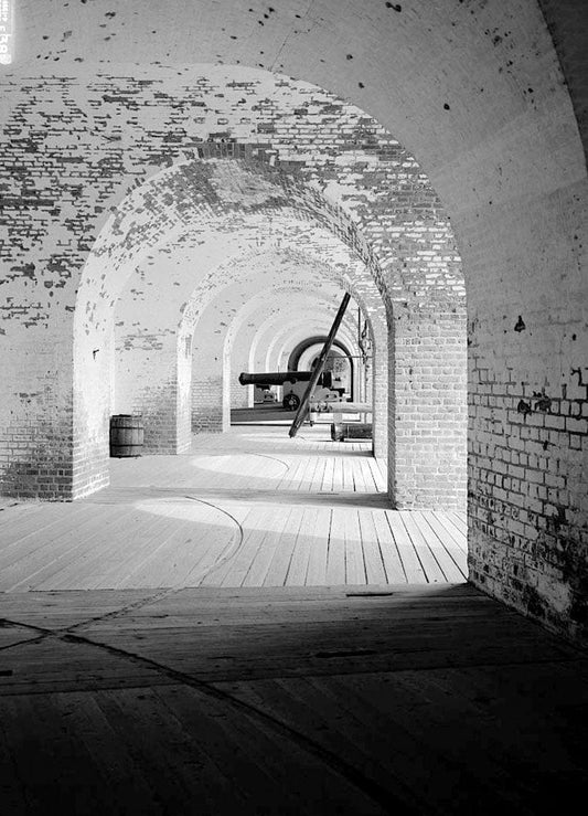 Historic Photo : Fort Pulaski, Cockspur Island, Savannah, Chatham County, GA 68 Photograph