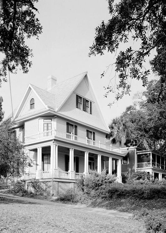 Historic Photo : Piermont-Marple House, 18 West Larva Street, Pensacola, Escambia County, FL 1 Photograph