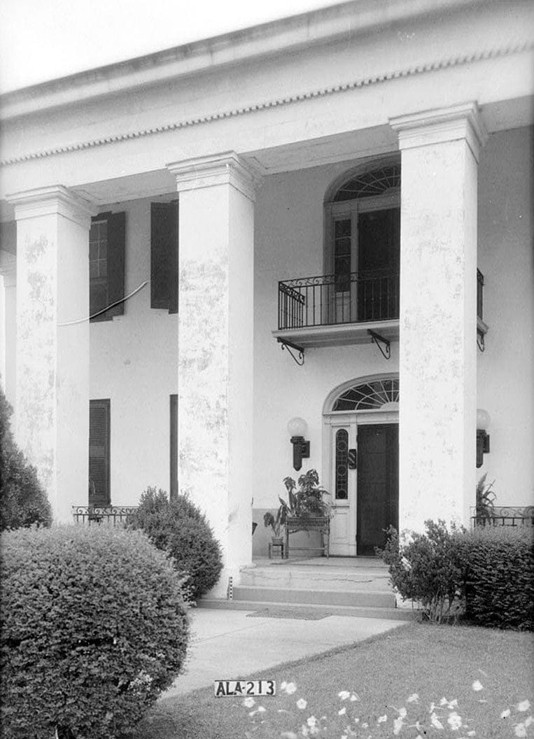 Historic Photo : Bluff Hall, 407 North Commissioners Avenue, Demopolis, Marengo County, AL 12 Photograph