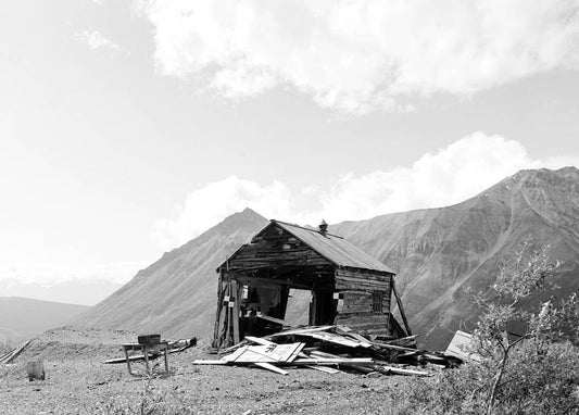 Historic Photo : Green Butte Copper Company, Covered Stairway, McCarthy Creek 12 miles Northeast of McCarthy, McCarthy, Valdez-Cordova Census Area, AK 2 Photograph