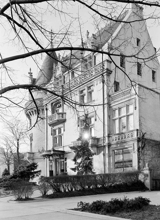Historic Photo : Christian Hauge House, 2349 Massachusetts Avenue Northwest, Washington, District of Columbia, DC 3 Photograph